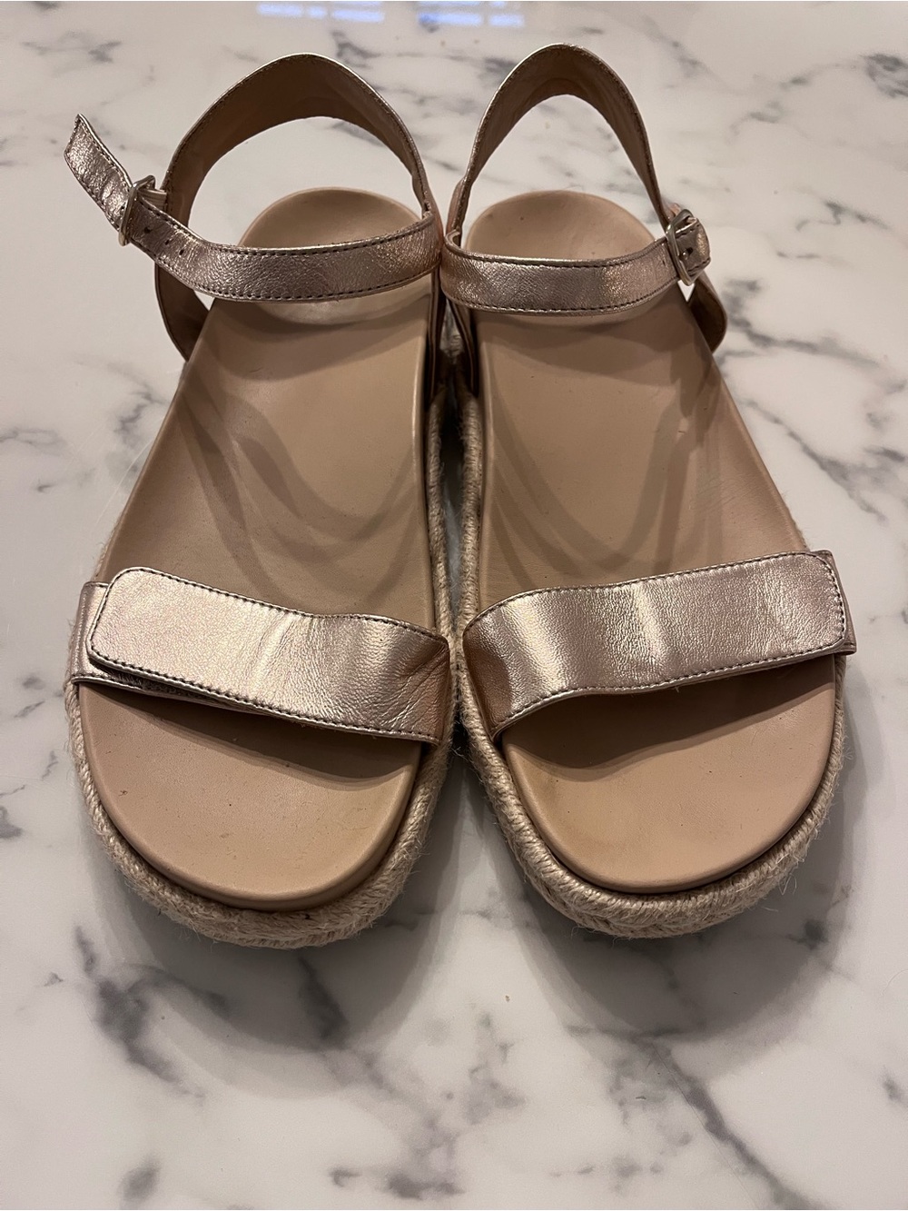 Aerosoles Gold Espadrilles